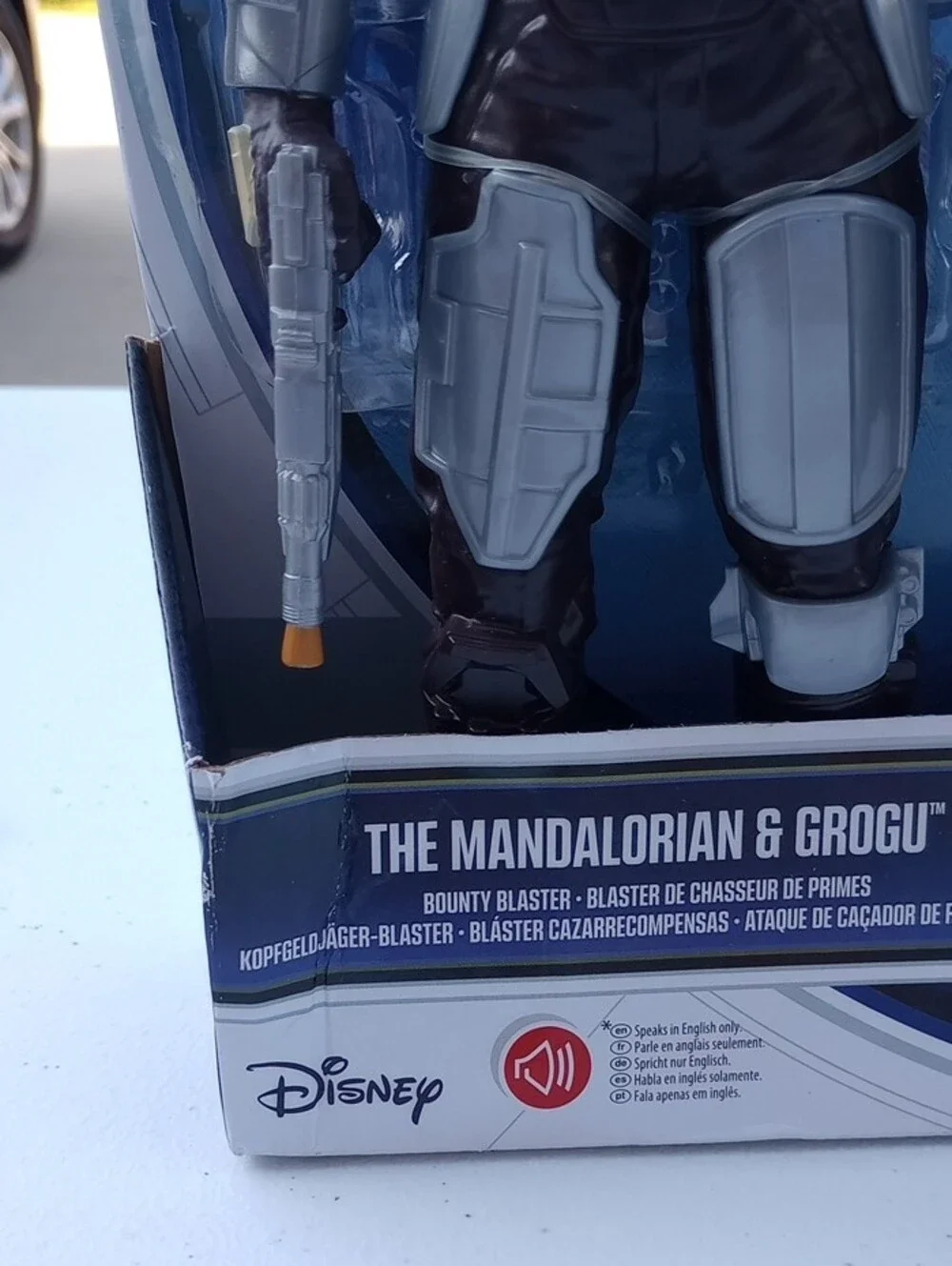 Hasbro Star Wars The Mandalorian & Grogu Action Figure - Silver & Green